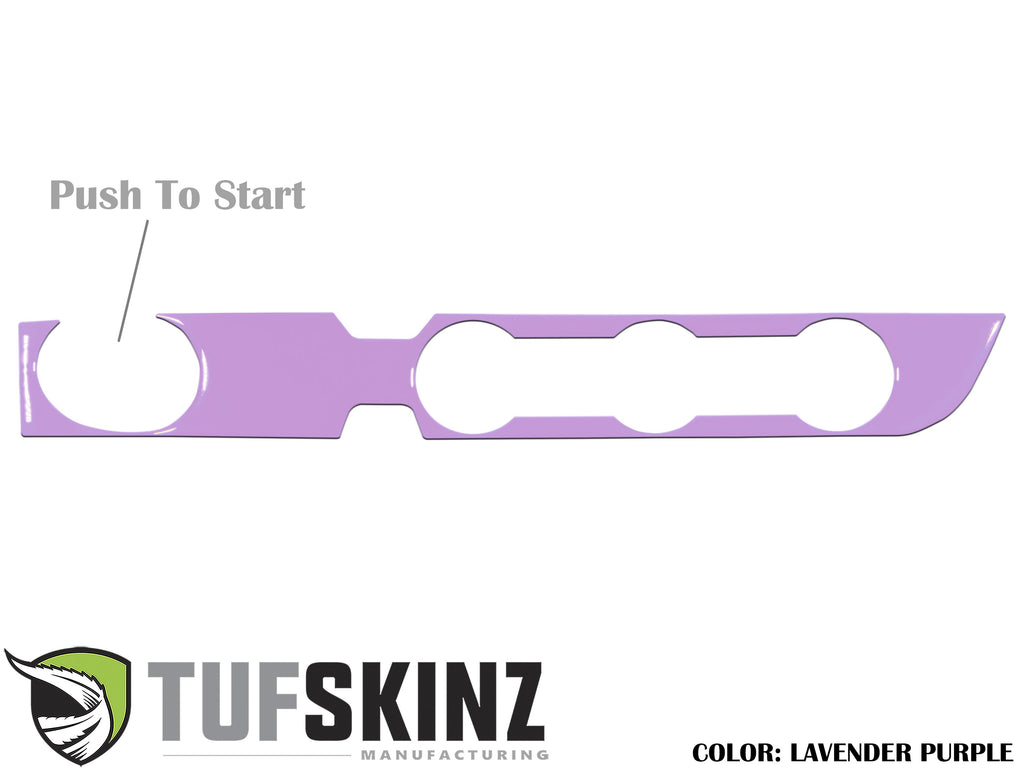 Climate Control Accent Trim Overlay Fits 2016-2023 Toyota Tacoma