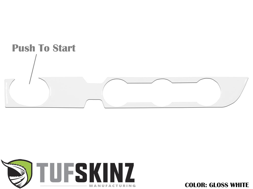 Climate Control Accent Trim Overlay Fits 2016-2023 Toyota Tacoma