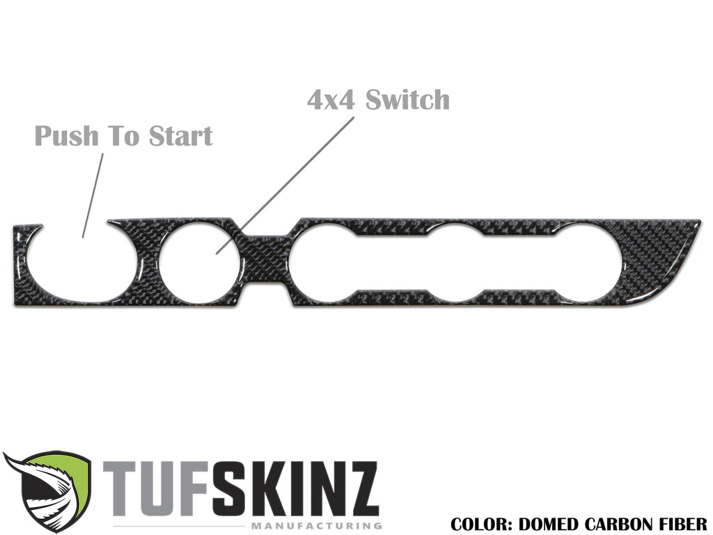 Climate Control Accent Trim Overlay Fits 2016-2023 Toyota Tacoma