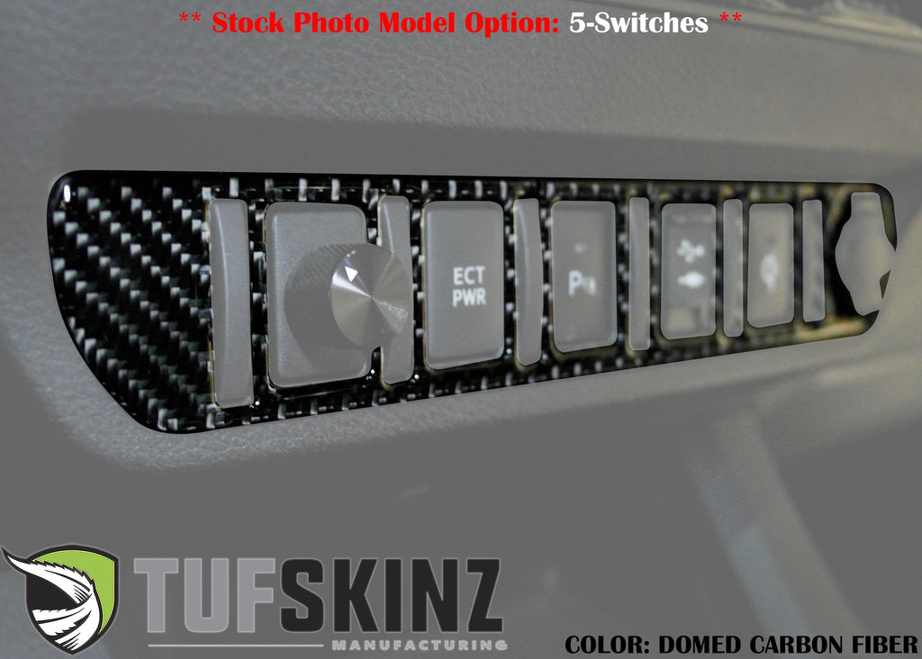 Center Dash Switch Panel Accent Fits 2016-2023 Toyota Tacoma