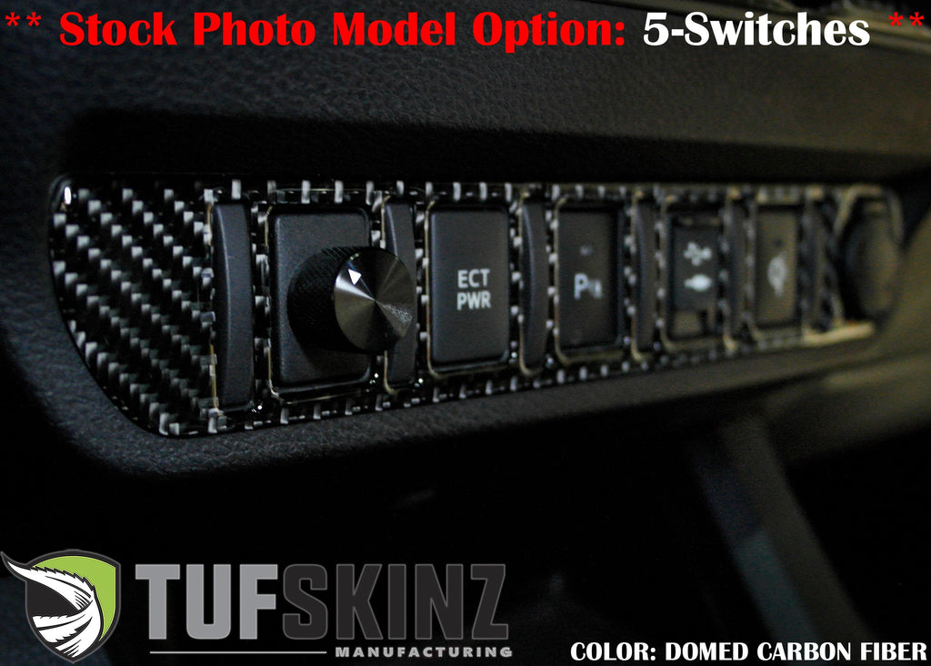 Center Dash Switch Panel Accent Fits 2016-2023 Toyota Tacoma