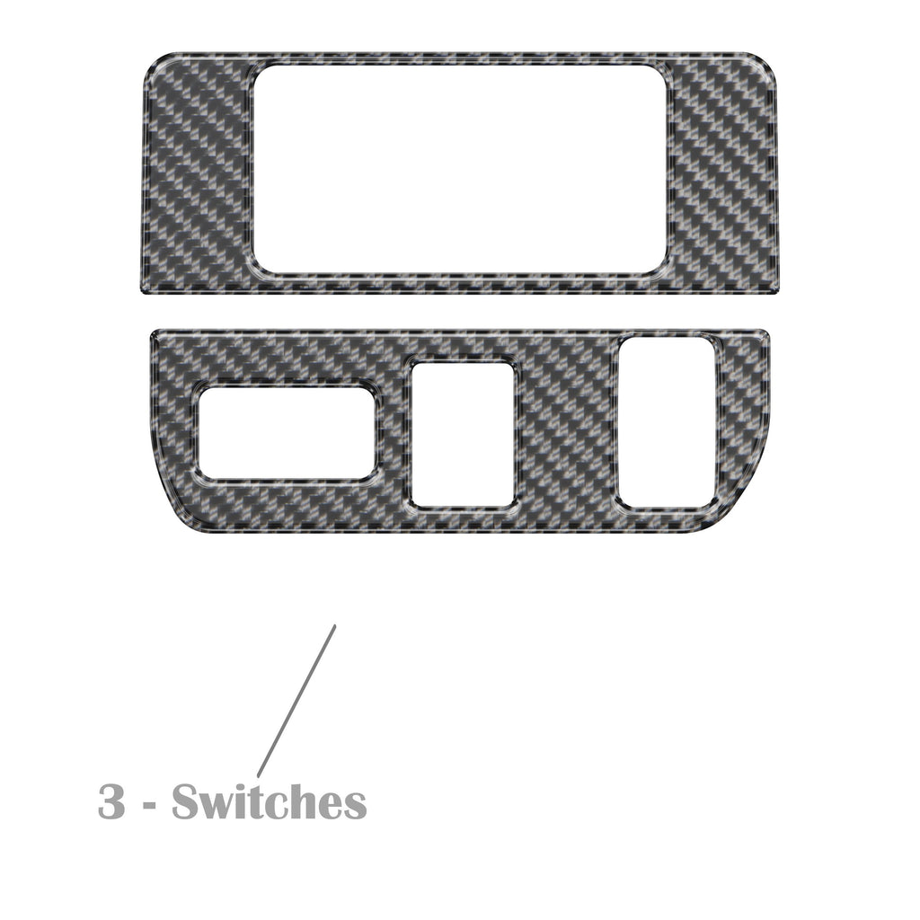 Dim Light Control Accent Trim Fits 2016-2022 Toyota Tacoma
