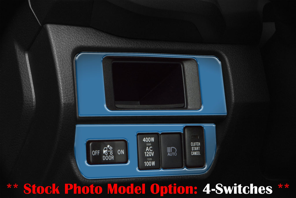 Dim Light Control Accent Trim Fits 2016-2022 Toyota Tacoma