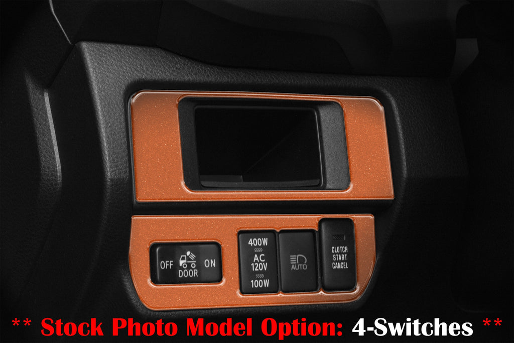 Dim Light Control Accent Trim Fits 2016-2022 Toyota Tacoma