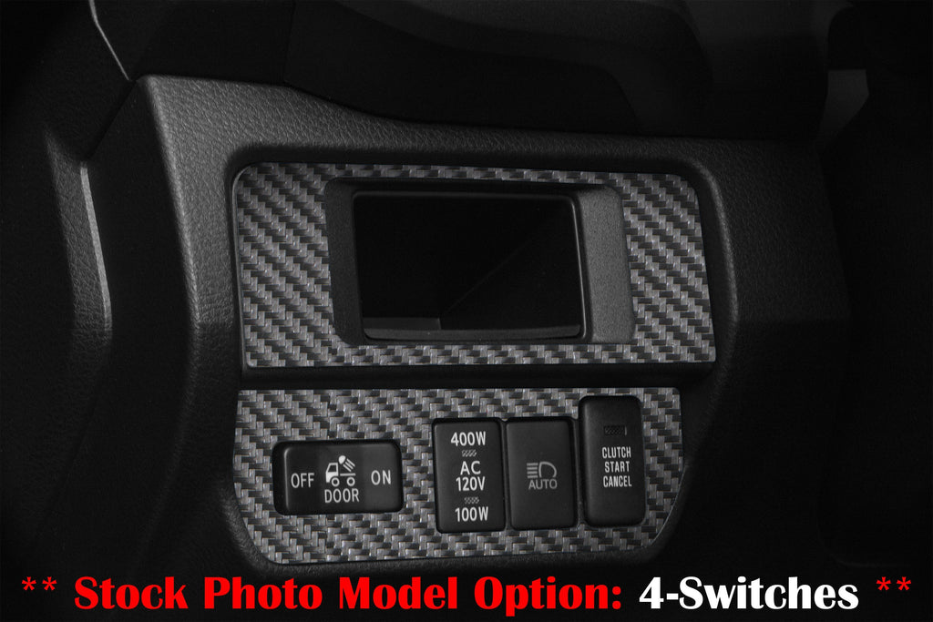 Dim Light Control Accent Trim Fits 2016-2022 Toyota Tacoma