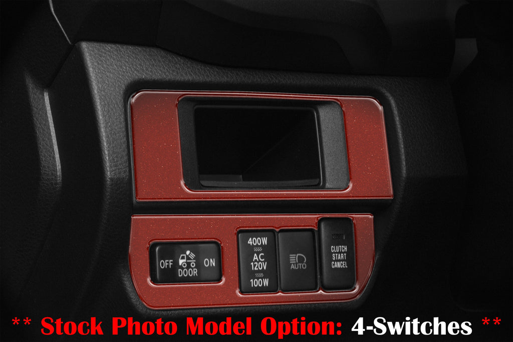 Dim Light Control Accent Trim Fits 2016-2022 Toyota Tacoma