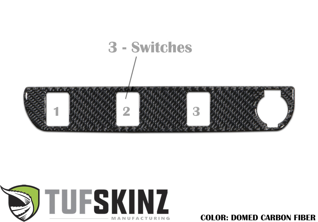 Center Dash Switch Panel Accent Fits 2016-2023 Toyota Tacoma