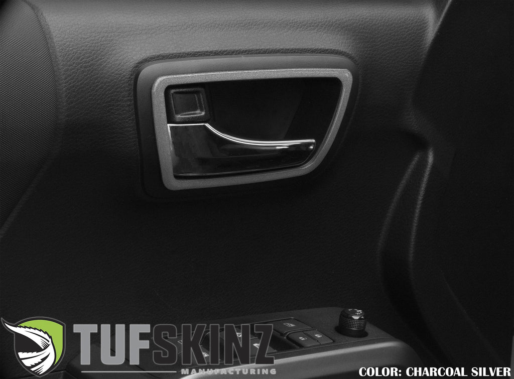 Door Handle Surround Accent Trim Overlays Fits 2016-2023 Toyota Tacoma