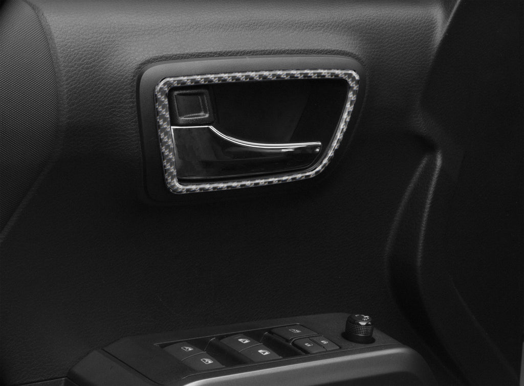 Door Handle Surround Accent Trim Overlays Fits 2016-2023 Toyota Tacoma