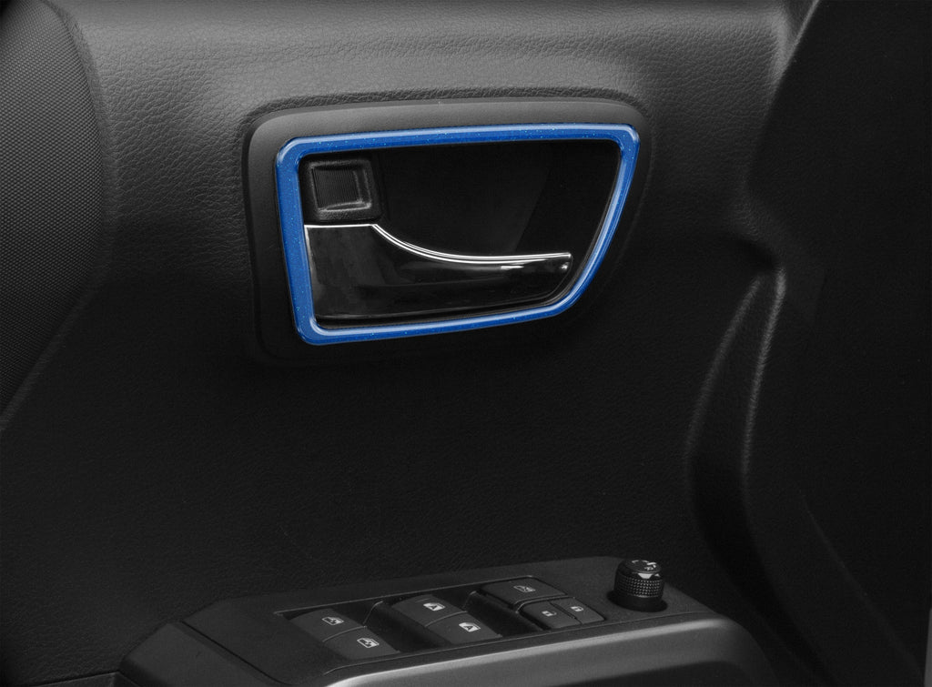 Door Handle Surround Accent Trim Overlays Fits 2016-2023 Toyota Tacoma