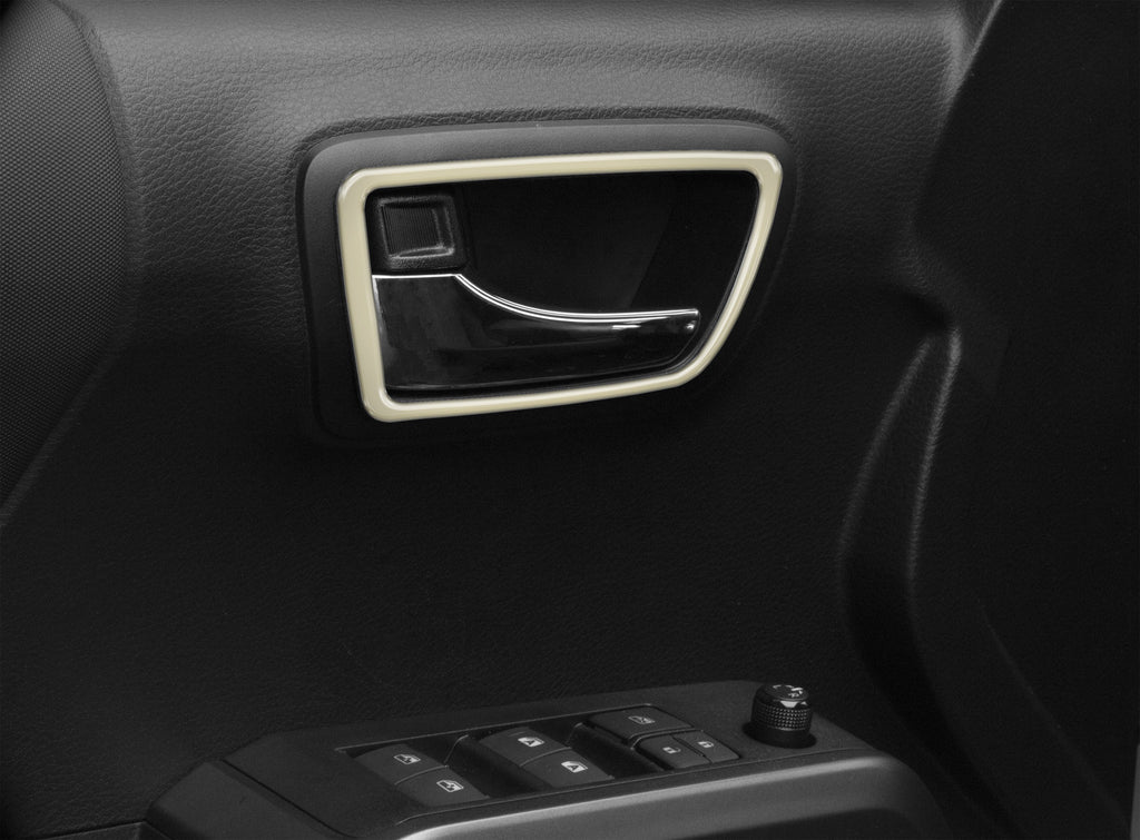 Door Handle Surround Accent Trim Overlays Fits 2016-2023 Toyota Tacoma