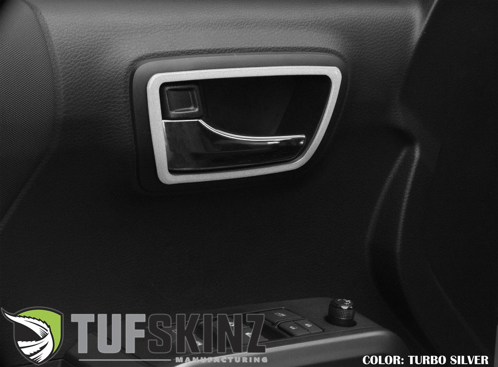 Door Handle Surround Accent Trim Overlays Fits 2016-2023 Toyota Tacoma
