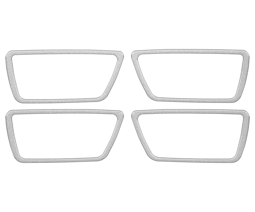 Door Handle Surround Accent Trim Overlays Fits 2016-2023 Toyota Tacoma