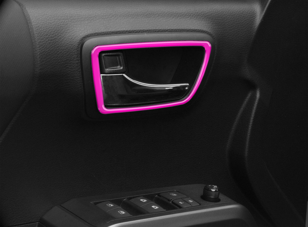 Door Handle Surround Accent Trim Overlays Fits 2016-2023 Toyota Tacoma