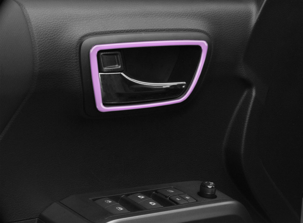Door Handle Surround Accent Trim Overlays Fits 2016-2023 Toyota Tacoma