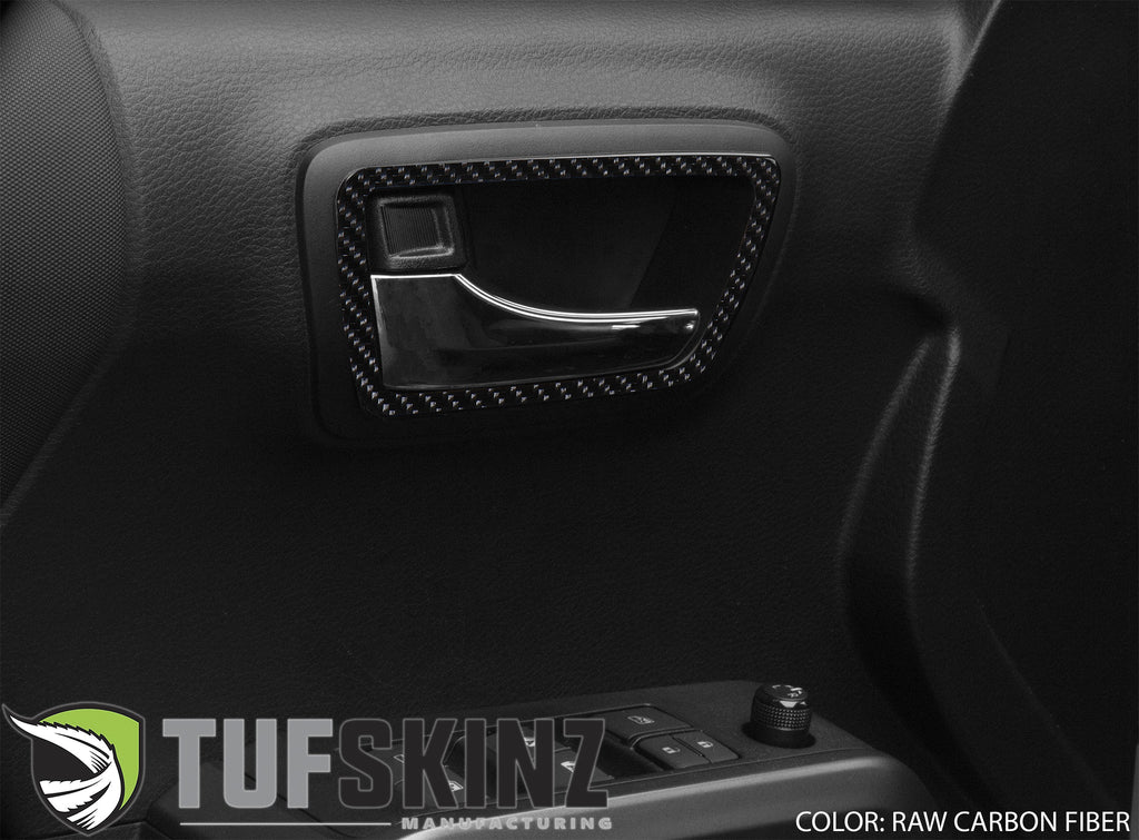 Door Handle Surround Accent Trim Overlays Fits 2016-2023 Toyota Tacoma