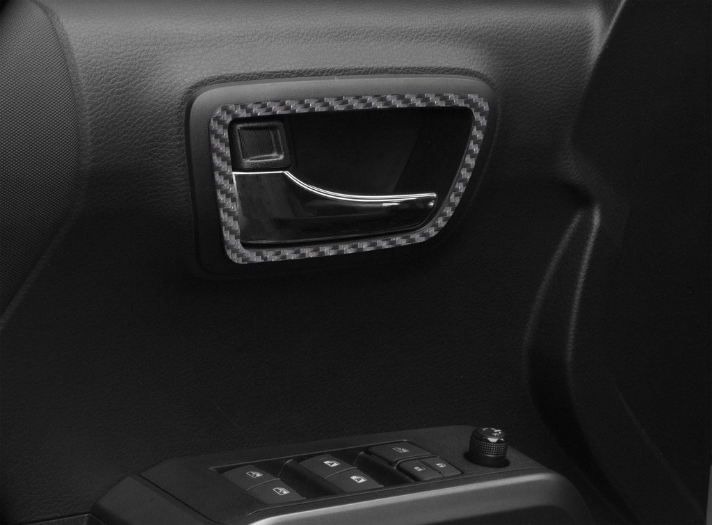 Door Handle Surround Accent Trim Overlays Fits 2016-2023 Toyota Tacoma