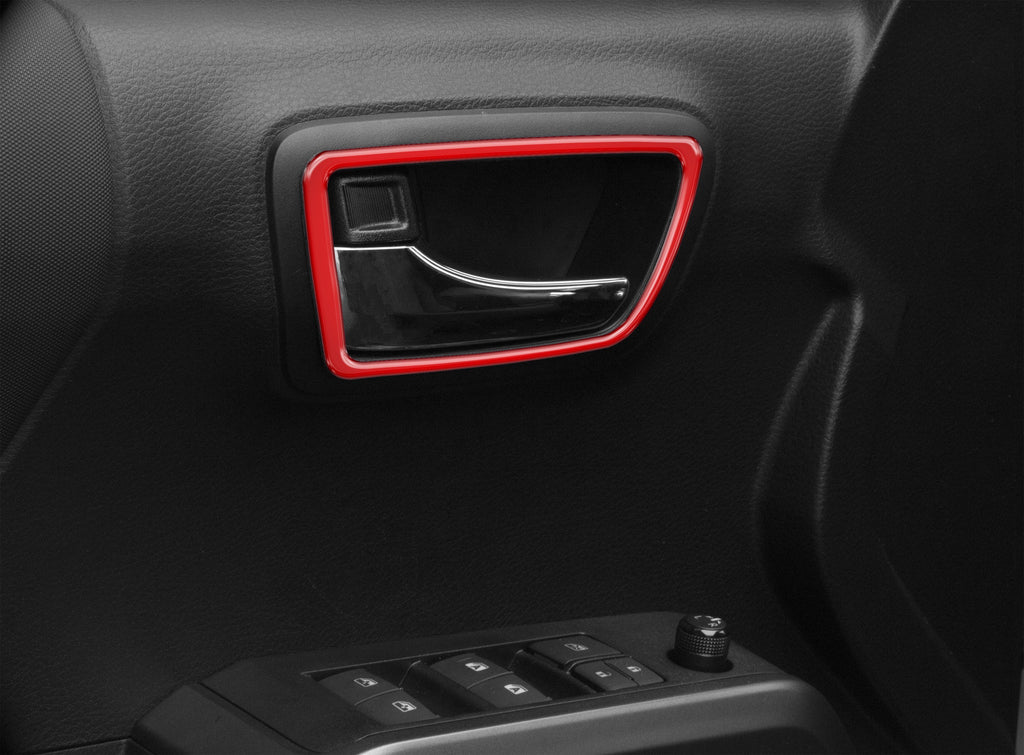 Door Handle Surround Accent Trim Overlays Fits 2016-2023 Toyota Tacoma