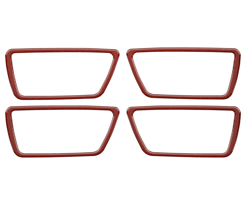 Door Handle Surround Accent Trim Overlays Fits 2016-2023 Toyota Tacoma