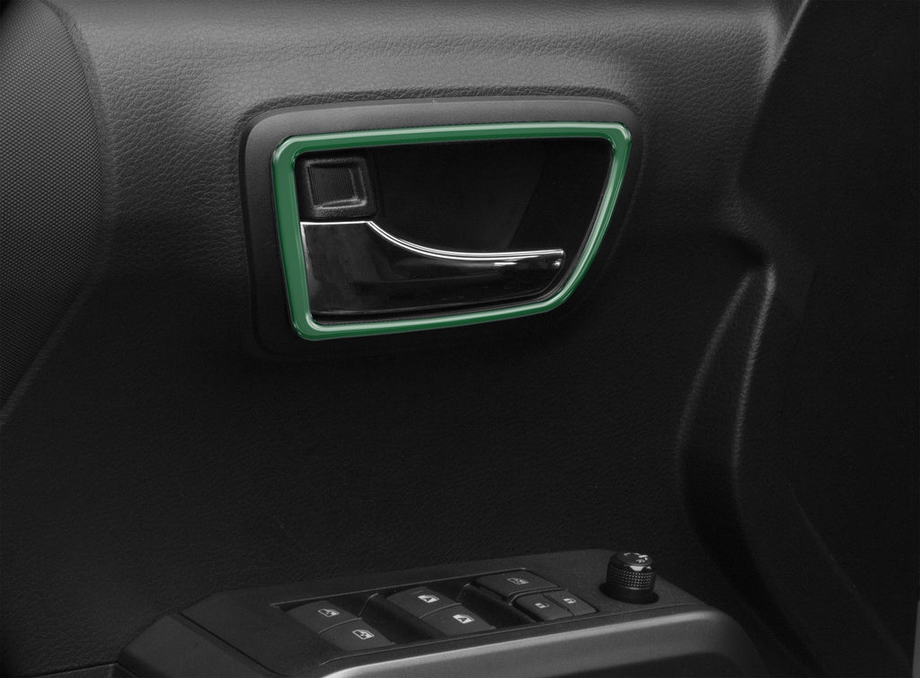 Door Handle Surround Accent Trim Overlays Fits 2016-2023 Toyota Tacoma
