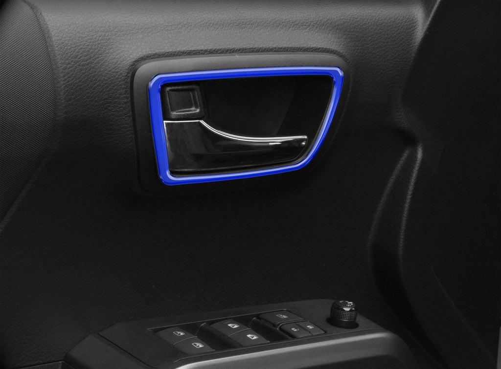 Door Handle Surround Accent Trim Overlays Fits 2016-2023 Toyota Tacoma