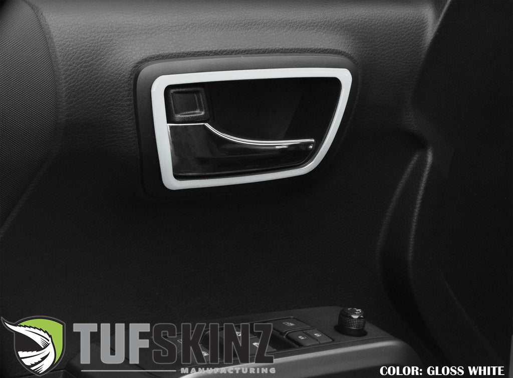 Door Handle Surround Accent Trim Overlays Fits 2016-2023 Toyota Tacoma