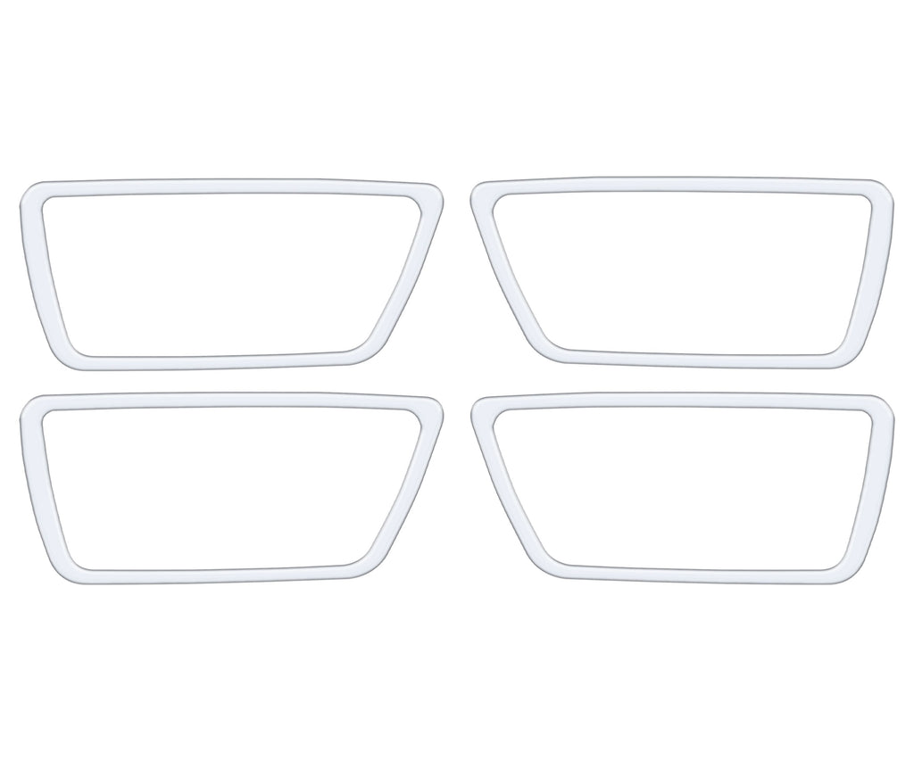 Door Handle Surround Accent Trim Overlays Fits 2016-2023 Toyota Tacoma