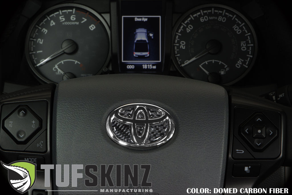 Steering Wheel Emblem Inserts Fits 2016-2023 Toyota Tacoma