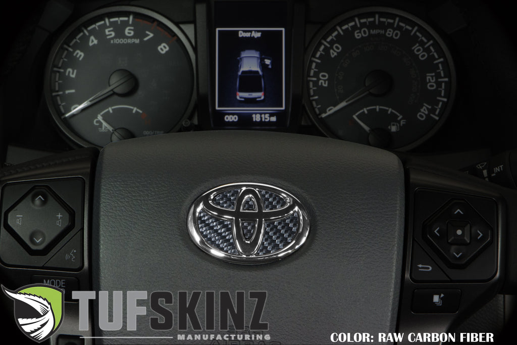Steering Wheel Emblem Inserts Fits 2016-2023 Toyota Tacoma