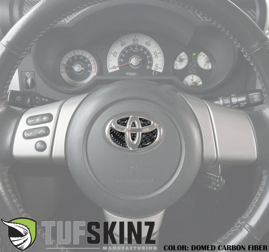 Steering Wheel Emblem Inserts Fits 2007-2014 Toyota FJ Cruiser