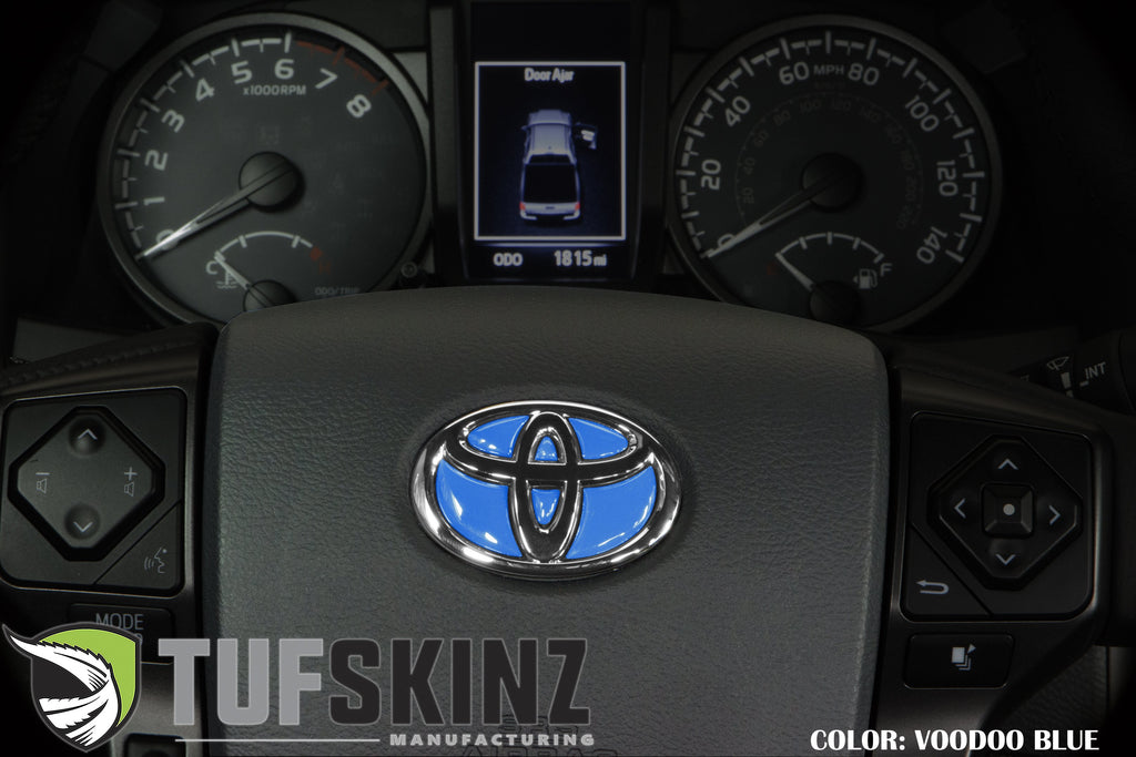 Steering Wheel Emblem Inserts Fits 2016-2023 Toyota Tacoma
