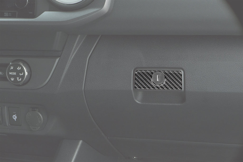 Glove Box Handle Accent Trim Overlay Fits 2016-2023 Toyota Tacoma