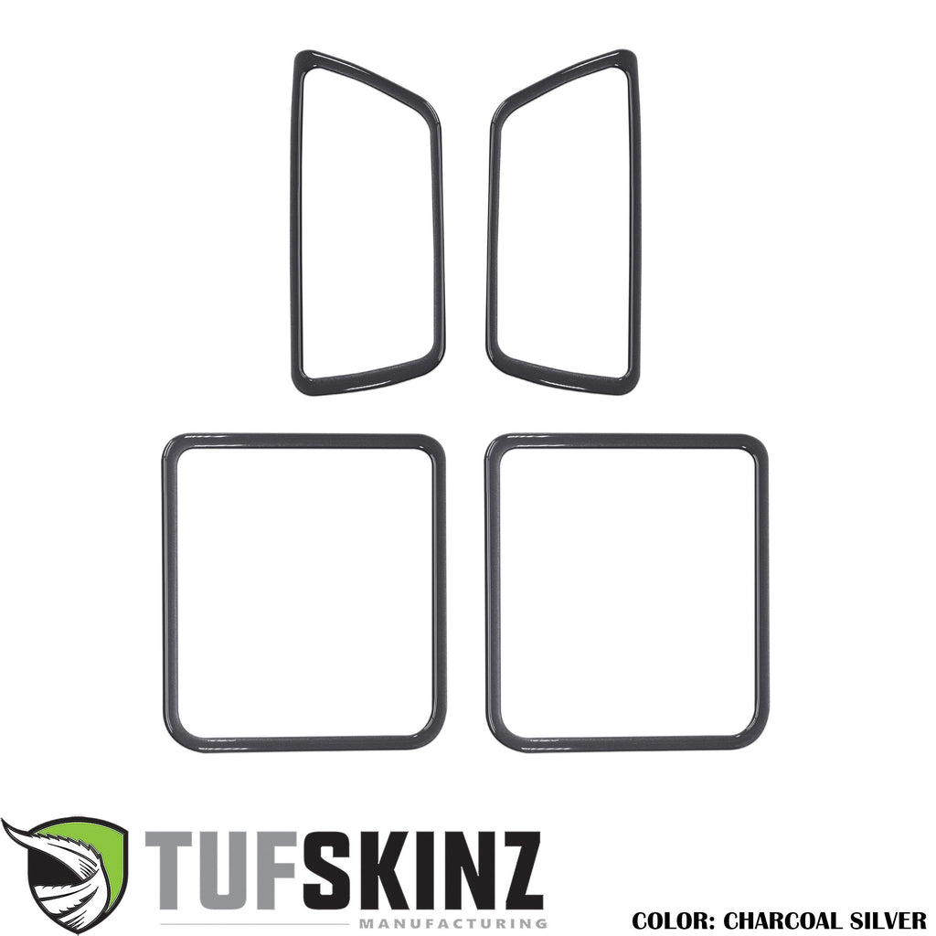 Door Handle Surround Accent Trim Overlays Fits 2016-2023 Toyota Tacoma