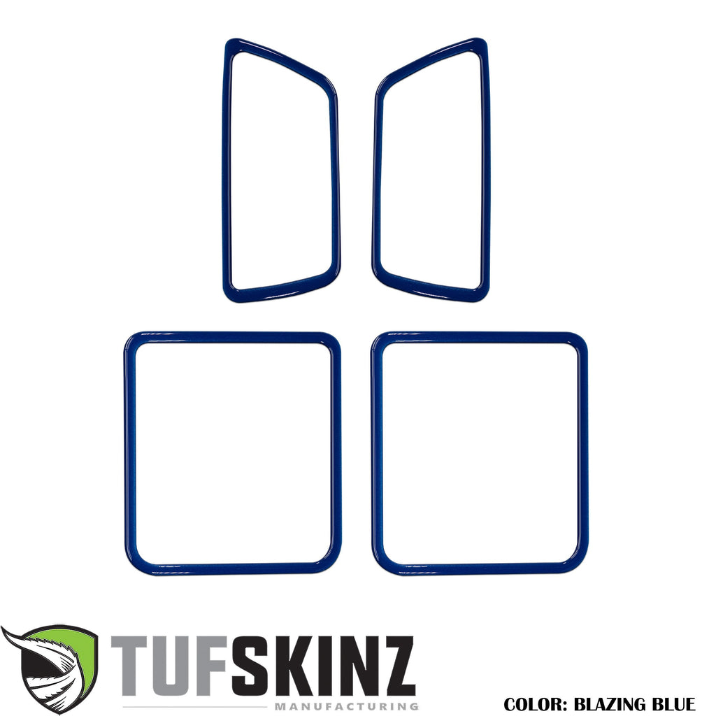 Door Handle Surround Accent Trim Overlays Fits 2016-2023 Toyota Tacoma