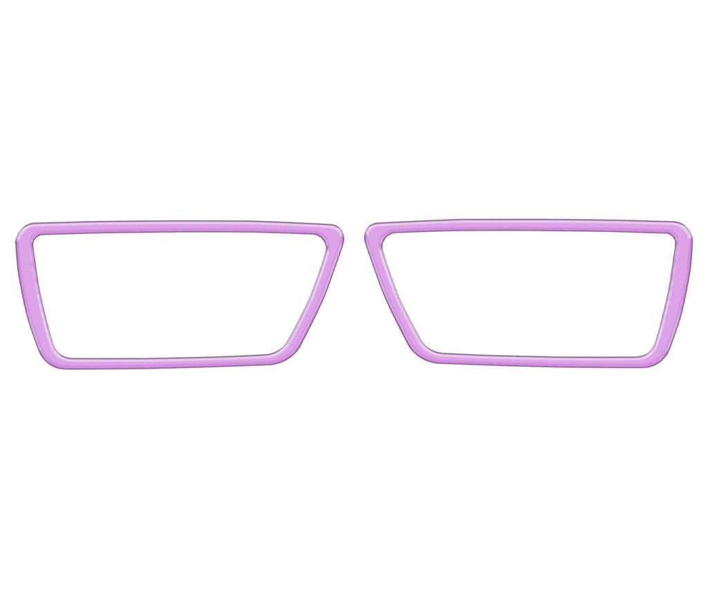 Door Handle Surround Accent Trim Overlays Fits 2016-2023 Toyota Tacoma