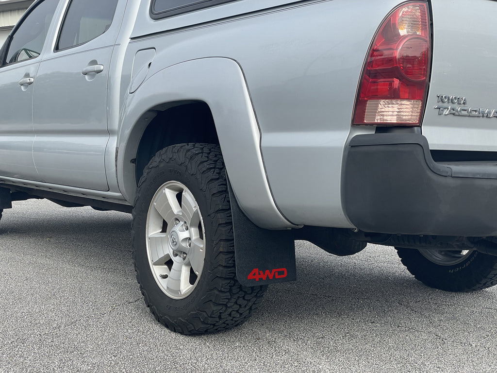 Mud Flaps Fits 2005-2015 Toyota Tacoma
