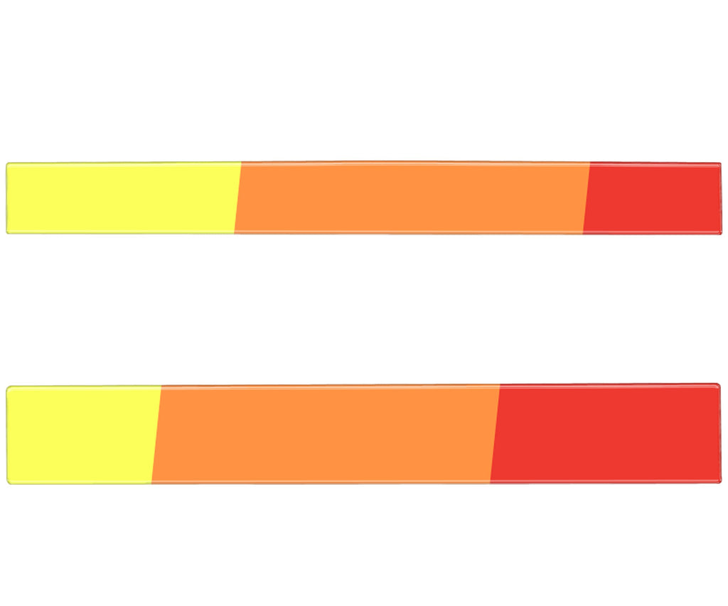 Rear Power Sliding Window Accent Trim Fits 2016-2023 Toyota Tacoma