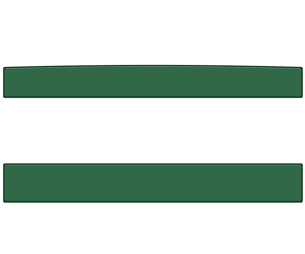 Rear Power Sliding Window Accent Trim Fits 2016-2023 Toyota Tacoma