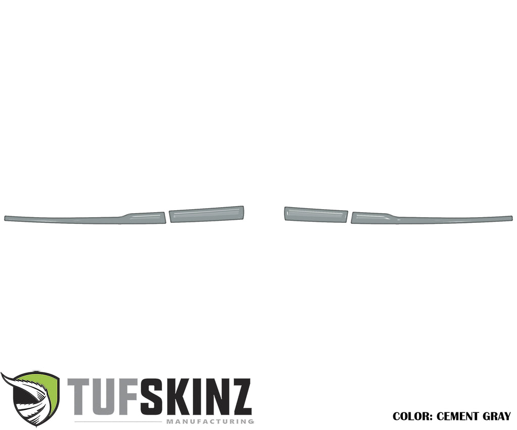 Side Mirror Accent Trim Overlays Fits 2016-2023 Toyota Tacoma