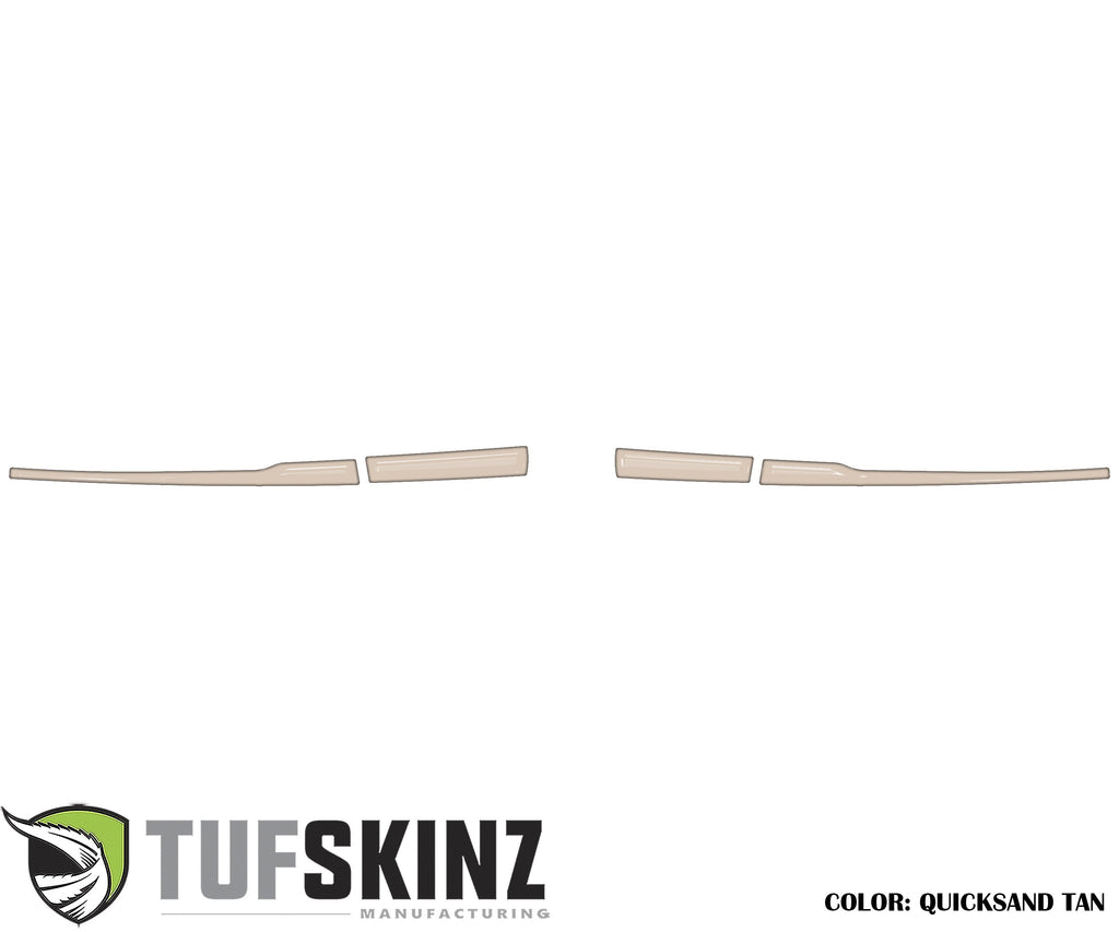 Side Mirror Accent Trim Overlays Fits 2016-2023 Toyota Tacoma