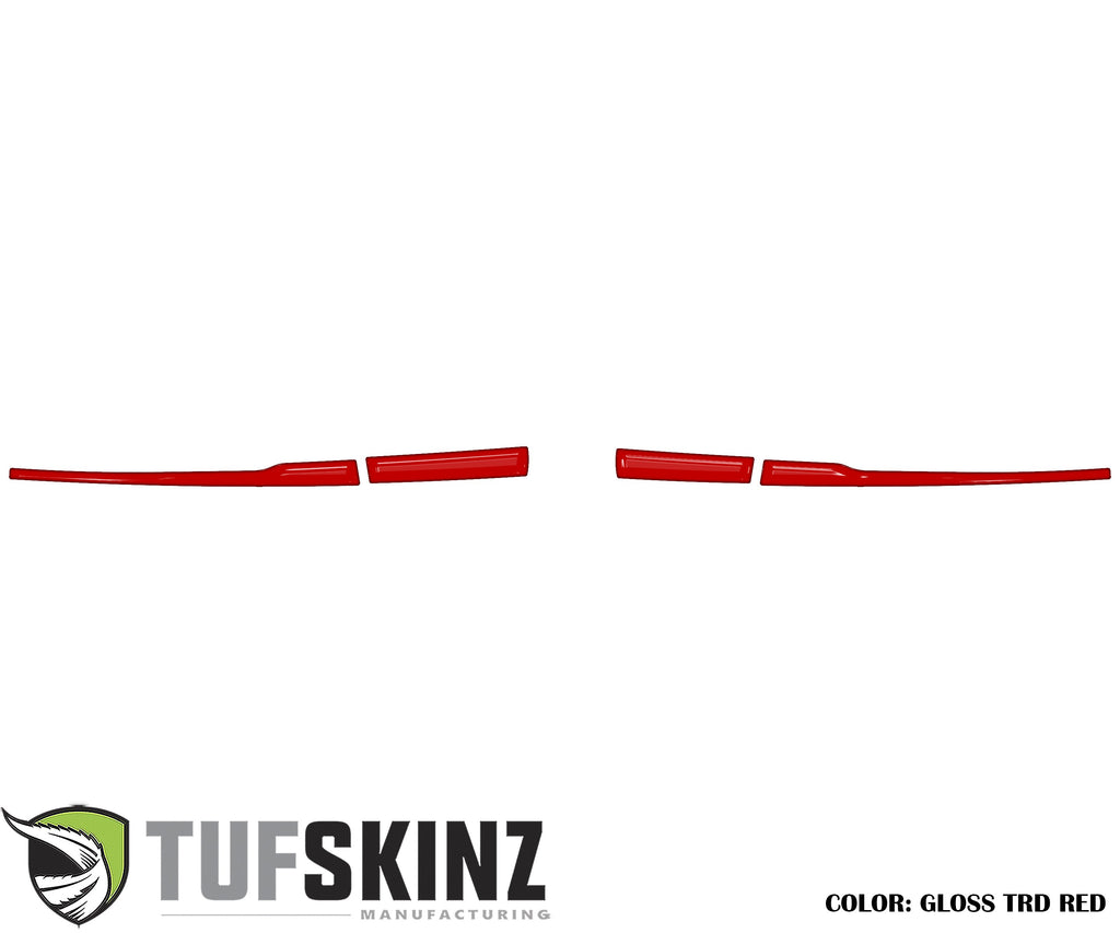 Side Mirror Accent Trim Overlays Fits 2016-2023 Toyota Tacoma