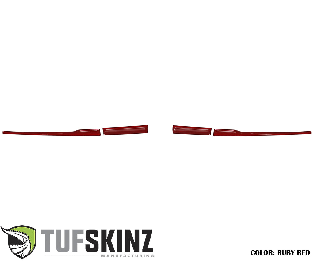 Side Mirror Accent Trim Overlays Fits 2016-2023 Toyota Tacoma