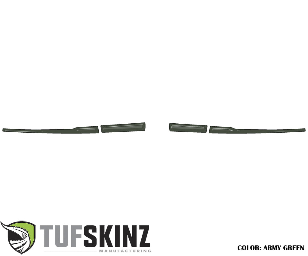 Side Mirror Accent Trim Overlays Fits 2016-2023 Toyota Tacoma