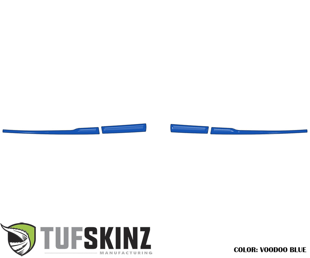 Side Mirror Accent Trim Overlays Fits 2016-2023 Toyota Tacoma