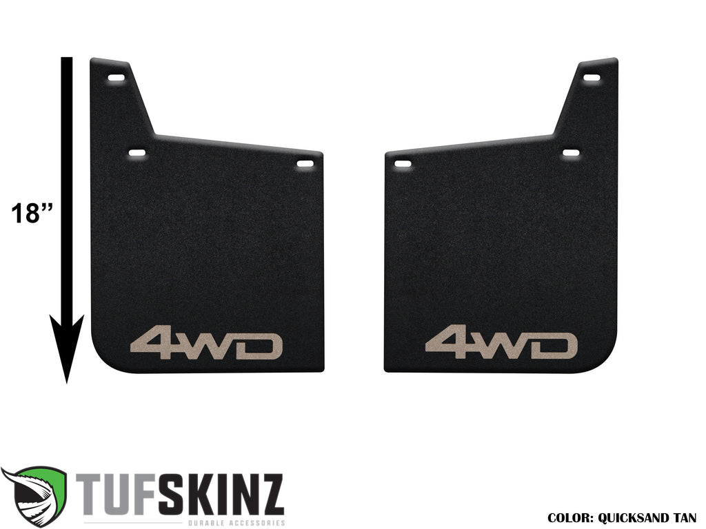 Mud Flaps Fits 2016-2023 Toyota Tacoma