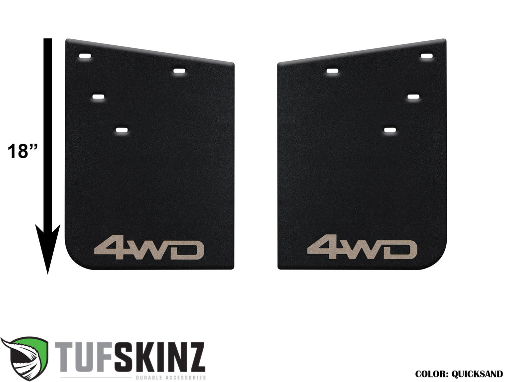 Mud Flaps Fits 2016-2023 Toyota Tacoma