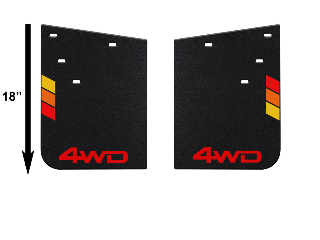 Mud Flaps Fits 2016-2023 Toyota Tacoma