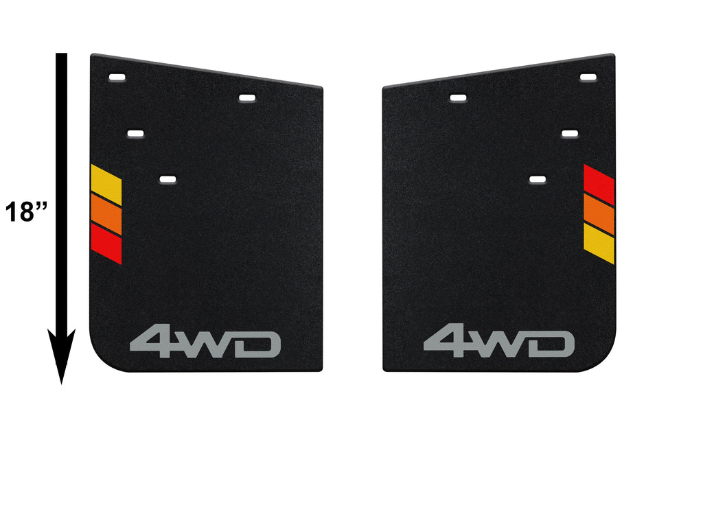 Mud Flaps Fits 2016-2023 Toyota Tacoma