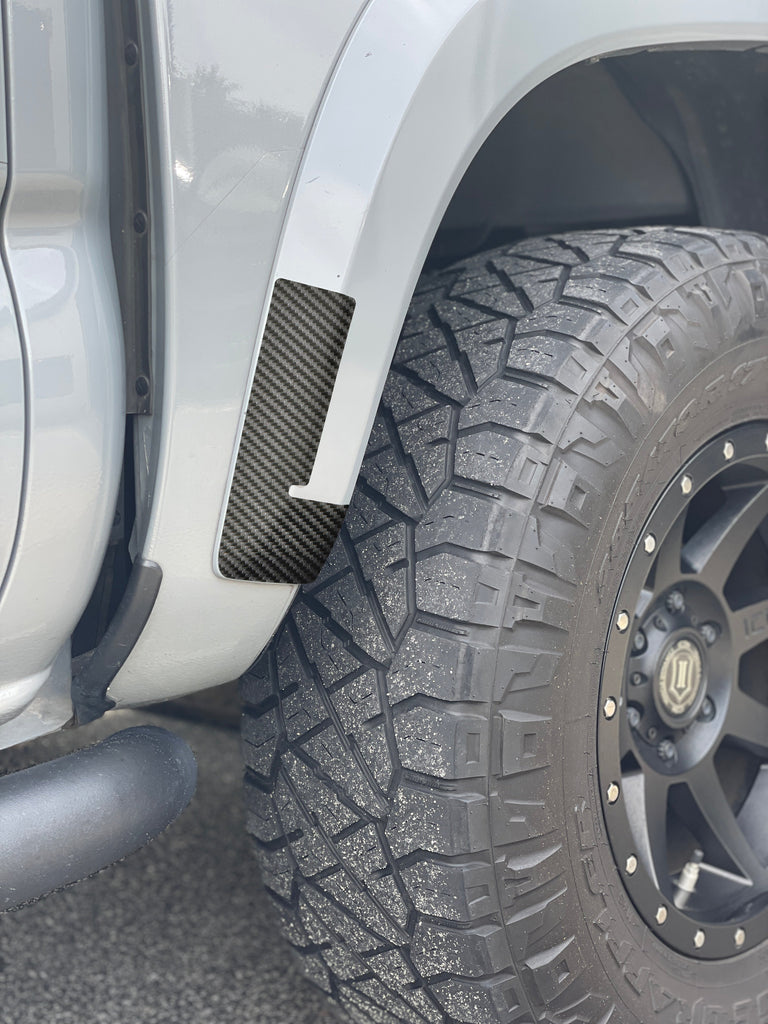 Rear Fender Protection Overlays Fits 2016-2023 Toyota Tacoma
