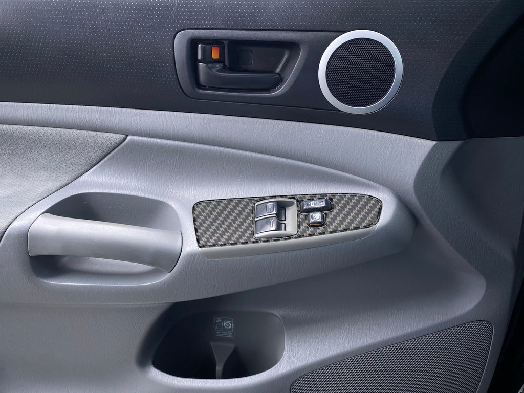 Door Switch Accent Overlays Fits 2005-2011 Toyota Tacoma